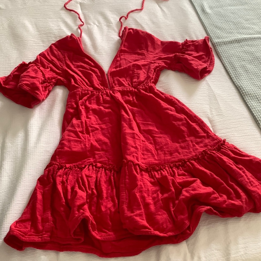 Red Billabong Dress / Swimsuit cover up